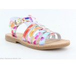Sandales fIllette  Bopy EPICA Multicolore