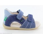 Sandales  Kickers BOPING2 Bleu Tricolore