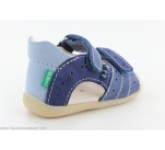 Sandales  Kickers BOPING2 Bleu Tricolore