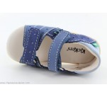 Sandales  Kickers BOPING2 Bleu Tricolore