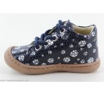 Bottines  Bellamy POPI Marine Pois Argent