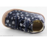 Bottines  Bellamy POPI Marine Pois Argent