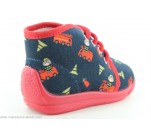 Pantoufles  Bellamy MAO Pompier Marine