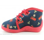 Pantoufles  Bellamy MAO Pompier Marine