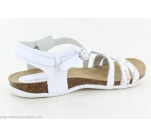 Sandales  Kickers ANATOMIUM Blanc Fleuri