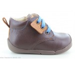 Bottines  Kickers WAZZAP Marron Foncé