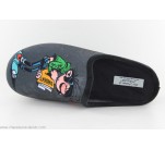Mules La Maison de l'Espadrille G510- GASTON Noir