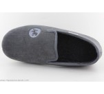 Pantoufles La Maison de l'Espadrille 6700 - CHEVAL Gris 