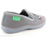 Pantoufles La Maison de l'Espadrille G101- FILS2 Gris