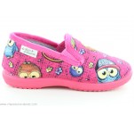 Pantoufles La Maison de l'Espadrille 6325- SGF Rose