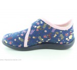 Pantoufles  Bellamy MASCOTE Fleurs Marine