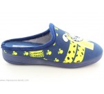 Mules Garçon La Maison de l'Espadrille MARSUPILAMI M116 Marine