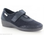 Pantoufles Femme La Maison de l'Espadrille 6938 - ROMANCE Noir 