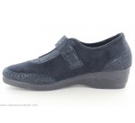 Pantoufles Femme La Maison de l'Espadrille 6938 - ROMANCE Noir 