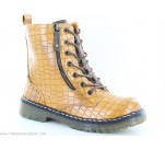 Bottines  Mustang HALER Jaune Croco