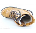 Bottines  Mustang HALER Jaune Croco
