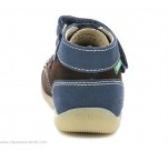 Bottines  Kickers BONKRO-2 Marron Foncé / Marine