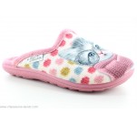 Mules La Maison de l'Espadrille 6312- PRINT2 Rose