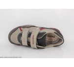Baskets Geox SNAKE Gris / Rouge