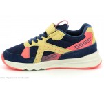 Baskets  Kickers KAOK Marine / Jaune / Orange