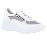 Baskets  Fluchos POULE F1408 Blanc / Argent