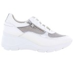 Baskets  Fluchos POULE F1408 Blanc / Argent
