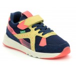 Baskets  Kickers KAOK Marine / Jaune / Orange