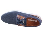 Baskets toiles  Redskins GEANT Denim / Cognac
