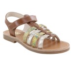 Sandales fIllette  Bopy ELBOSSA Caramel 