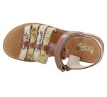 Sandales fIllette  Bopy ELBOSSA Caramel 