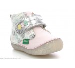 Bottines  Kickers SABIO Rose Pois 