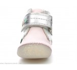 Bottines  Kickers SABIO Rose Pois 