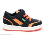 Baskets  Kickers BISCKUIT Marine / Orange