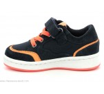 Baskets  Kickers BISCKUIT Marine / Orange