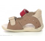 Sandales  Kickers BOPING Beige / Rouge
