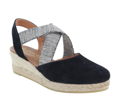 La Maison de l'Espadrille MAN 826-4 Noir