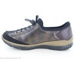 Chaussures Rieker IDA Noir / Bronze N3261-00
