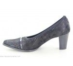 Escarpins  Géo Reino ALVISON Noir Bronze
