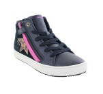 Bottines Geox FES J264GA Noir / Fushia