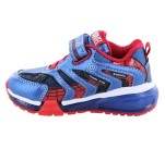 Baskets Basses Lumineuses Marvel Spider-Man  Geox FARET J26FEB Bleu Royal