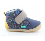 Bottines  Kickers SABIO Marine Dinos