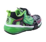 Baskets Geox HULK J35FEB Noir / Vert