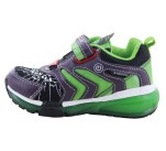 Baskets Geox HULK J35FEB Noir / Vert