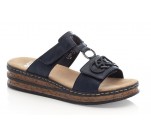 Mules  Rieker JUTE 62936-14 Marine