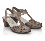 Escarpins  Rieker JUS 40966-64 Taupe