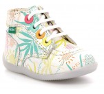 Bottines  Kickers BONZIP-2 Blanc Sunshine