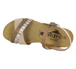 Sandales  Plakton NORTE Camel / Bronze 