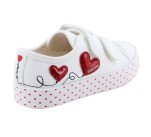 Baskets Geox CIAK J3504G Blanc / Rouge