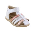 Sandales  Babybotte TERIYAKI1 Ivoire / Saumon