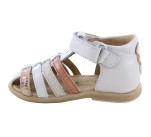 Sandales  Babybotte TERIYAKI1 Ivoire / Saumon